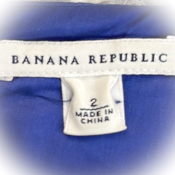 💕Beautiful Blue Banana Republic No Sleeve Sheath Dress💕 - Picture 6 of 11